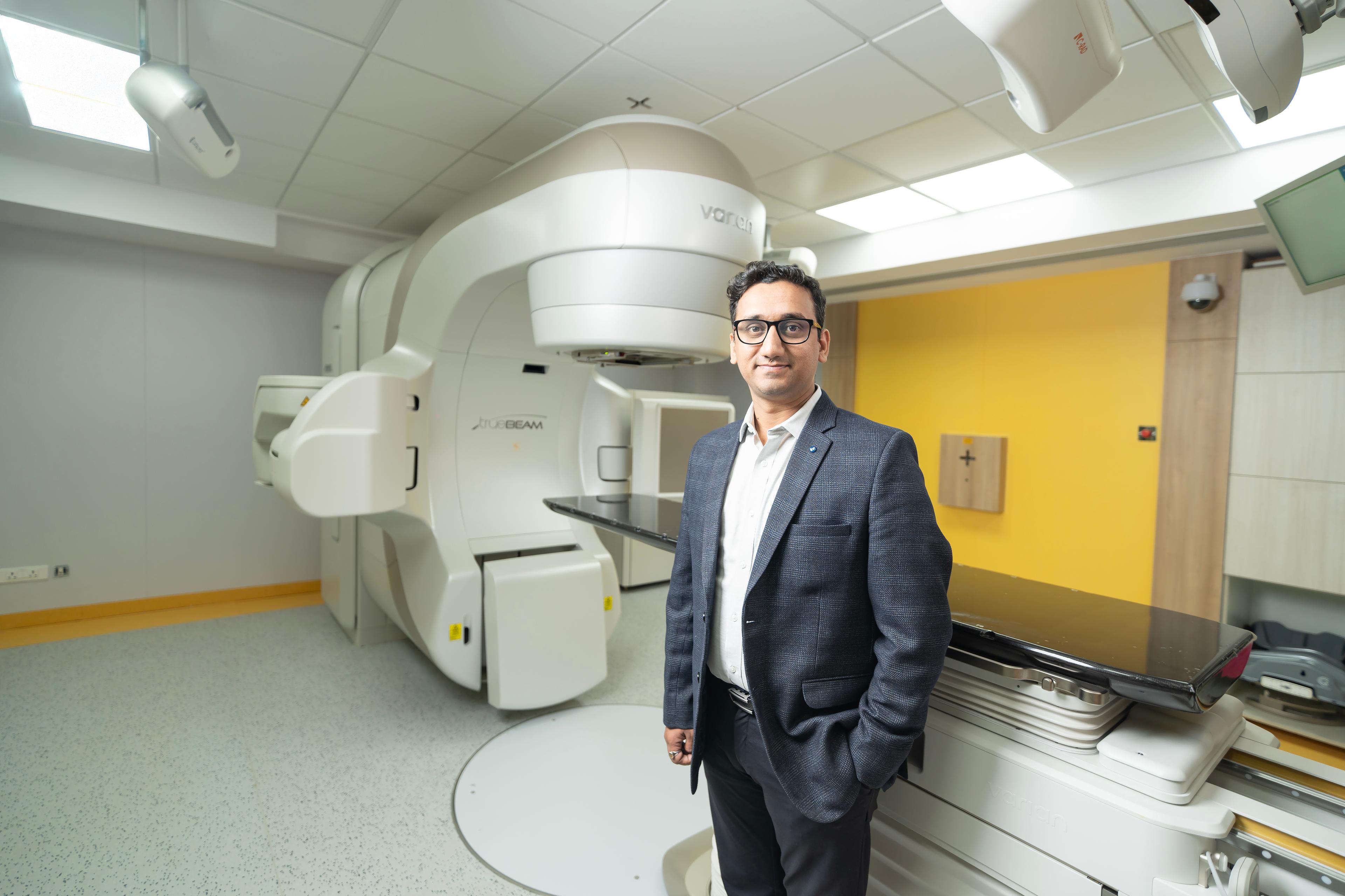 Varian's trueBEAM with CRAD's SGRT System